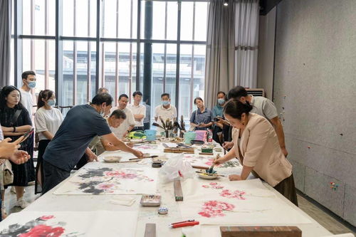 郭泰森精品牡丹畫展在汕尾開展