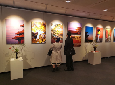 "中國故宮攝影和日本插花藝術展"在東京開幕
