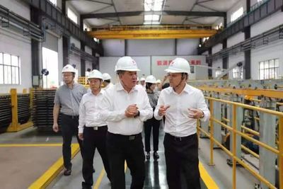 金川集團(tuán)董事長王永前到西子聯(lián)合控股考察交流