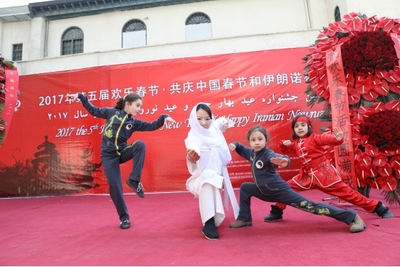 華佗五禽戲走進(jìn)伊朗德黑蘭 弘揚(yáng)非遺文化