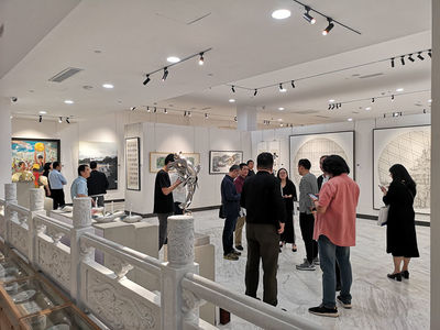 文化點(diǎn)亮世界 逐夢“一帶一路”--2019中國上海“一帶一路”藝術(shù)展開幕