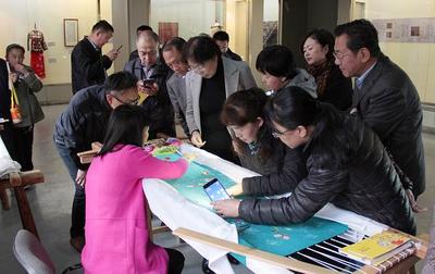 助力晉粵文化交流 順德廣繡展在晉祠博物館舉辦